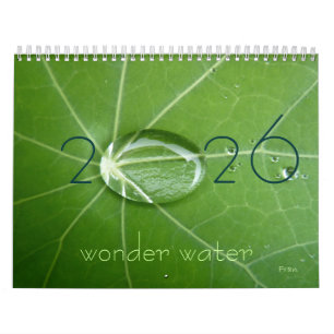 wonder water 2026 calendar