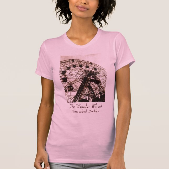 Wonder Wheel Ladies' T-shirt (Front)