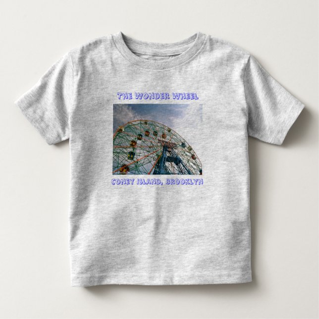 Wonder Wheel Toddler's T-shirt (Front)