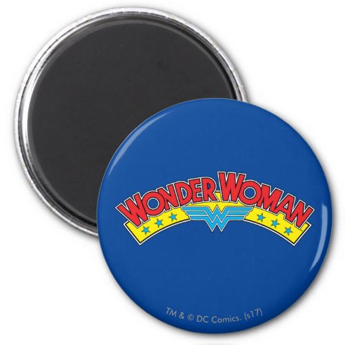 Wonder Woman 1987 Comic Book Logo Magnet
