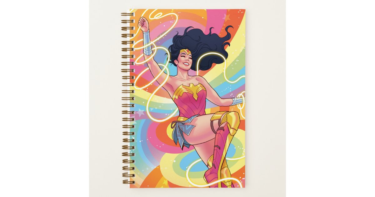 Wonder Woman 773 Dc Pride Comic Cover Notebook Zazzle 5882