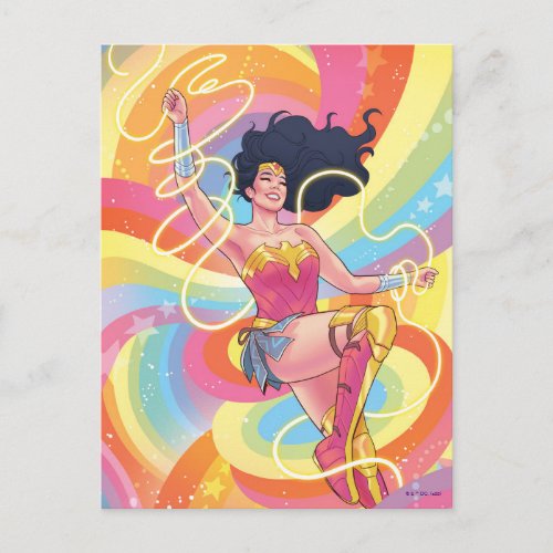 Wonder Woman 773 DC Pride Comic Cover Postcard