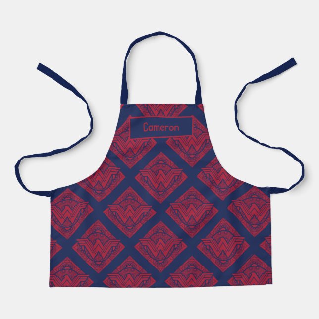 Wonder Woman Amazonian Symbol Apron (Front)