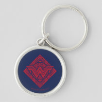Wonder Woman Amazonian Symbol Keychain