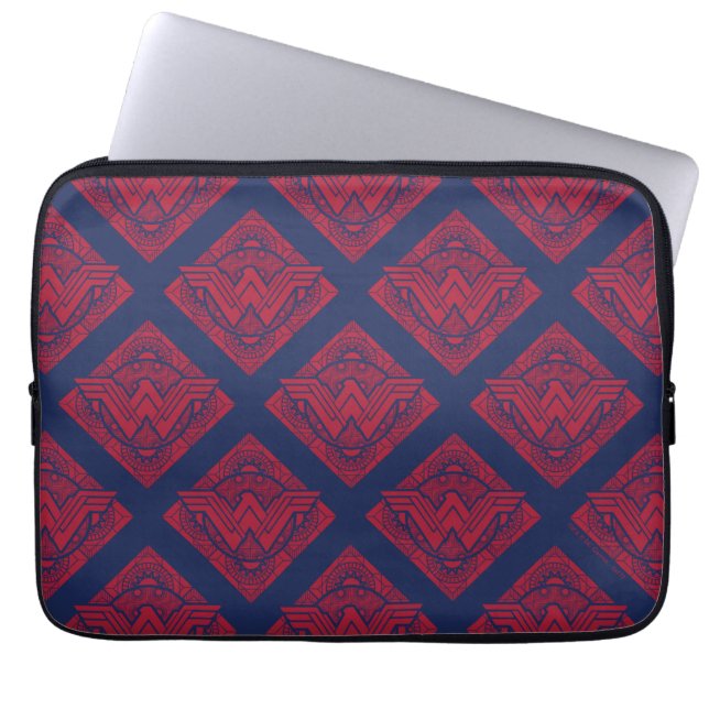 Wonder Woman Amazonian Symbol Laptop Sleeve (Front)