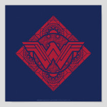 Wonder Woman Amazonian Symbol Poster