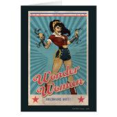Wonder Woman Amazonians Unite Vintage Poster (Front)