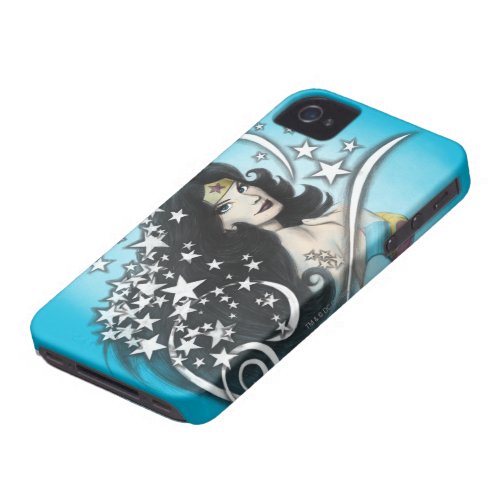 Wonder Woman and Stars Case_Mate iPhone 4 Case