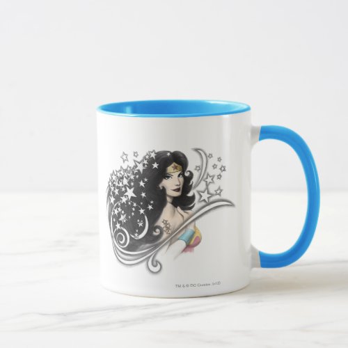 Wonder Woman and Stars Mug