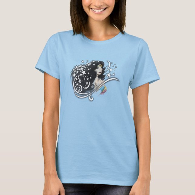 Wonder Woman and Stars T-Shirt (Front)
