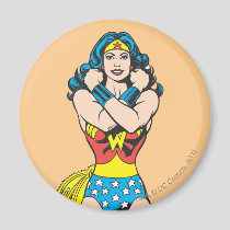 Wonder Woman Arms Crossed Magnet