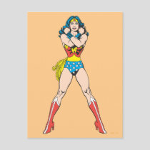 Wonder Woman Arms Crossed Postcard
