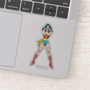 Evolution of Wonder Woman Original Artwork 1941 Officially Licensed Wall  Sticker