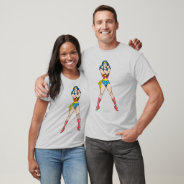Wonder Woman Arms Crossed T-shirt at Zazzle