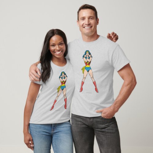 Wonder Woman Arms Crossed T_Shirt