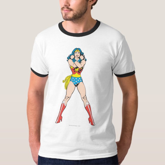 Wonder Woman Arms Crossed T-Shirt (Front)