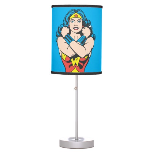 Wonder Woman Arms Crossed Table Lamp