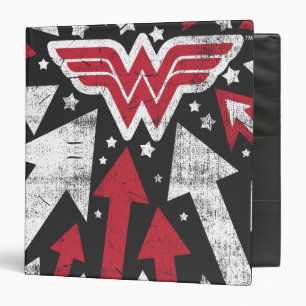 Wonder Woman Arrows 3 Ring Binder