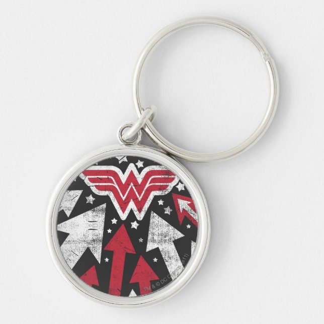 Wonder Woman Arrows Keychain (Front)