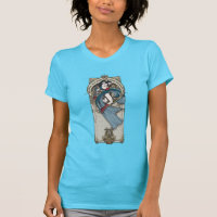 Wonder Woman Art Nouveau Panel T-Shirt