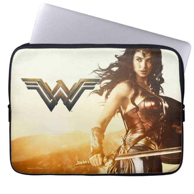 Wonder Woman At Sunset Laptop Sleeve (Front)