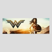 Wonder Woman At Sunset Poster