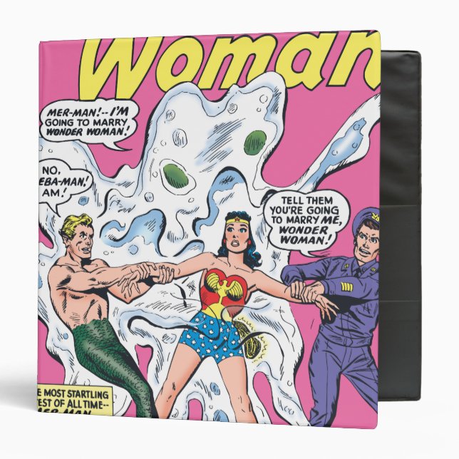 Wonder Woman Battle Prize Binder (Front/Inside)