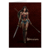 Wonder Woman Battle-Ready Comic Art (Front)
