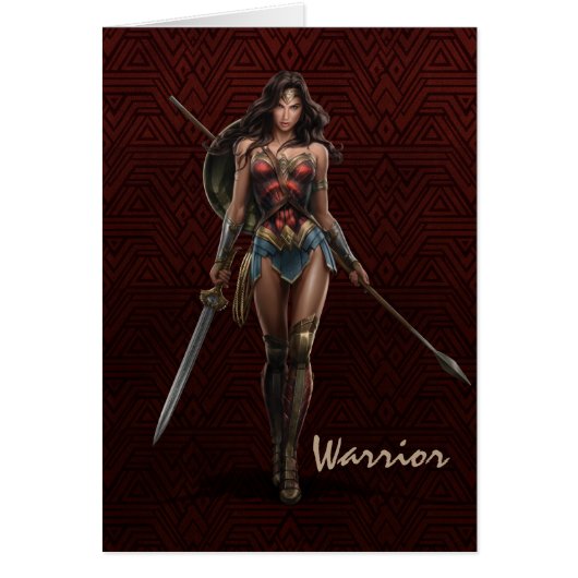 Wonder Woman Battle-Ready Comic Art (Front)