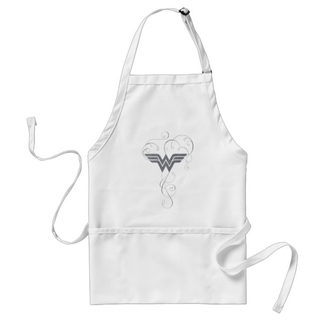 Wonder Woman | Beauty Bliss Logo Adult Apron (Front)