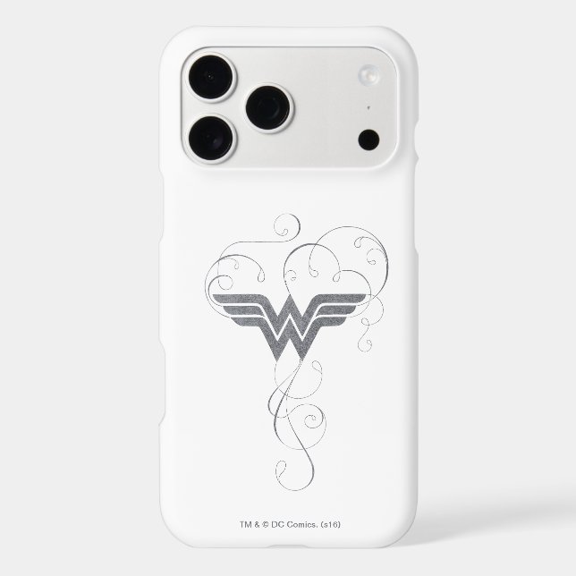 Wonder Woman | Beauty Bliss Logo Case-Mate iPhone Case (Back)