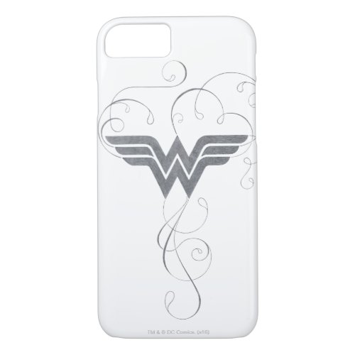Wonder Woman  Beauty Bliss Logo iPhone 87 Case