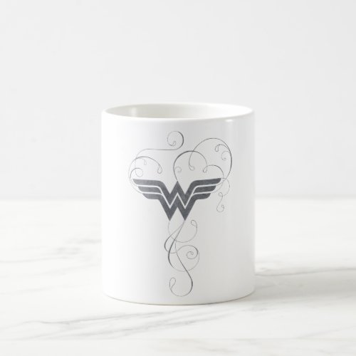 Wonder Woman  Beauty Bliss Logo Coffee Mug