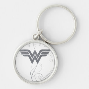 Wonder Woman Beauty Bliss Logo Keychain