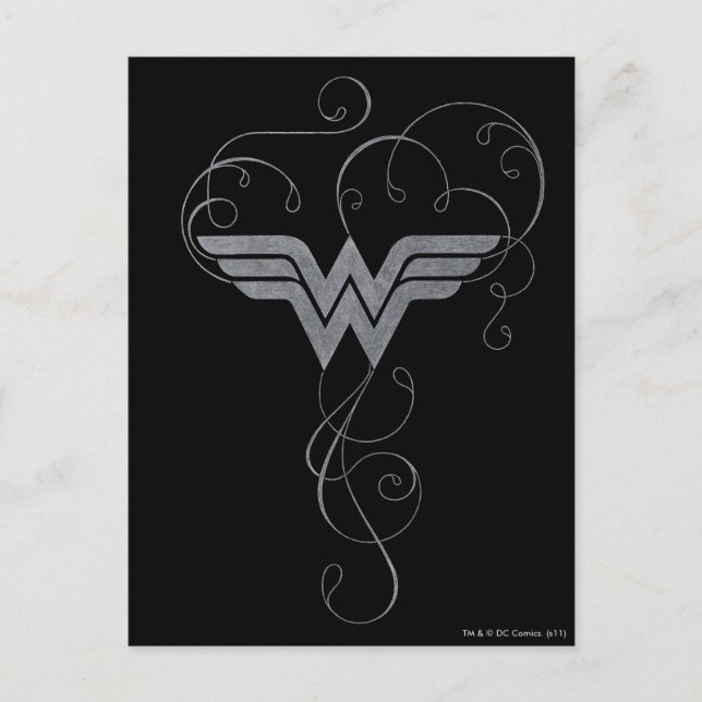 Wonder Woman | Beauty Bliss Logo Postcard (Front)