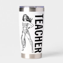 Wonder Woman Black & White Pose Insulated Tumbler