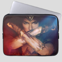 Wonder Woman Blocking With Bracelets Laptop Sleeve