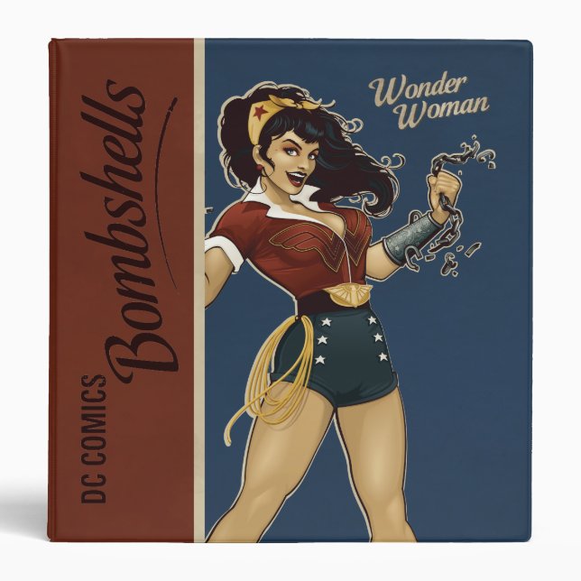 Wonder Woman Bombshell Binder (Front)