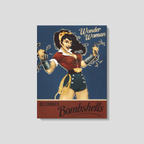 Wonder Woman Bombshell Canvas Print