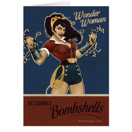 Wonder Woman Bombshell Cards (Front)