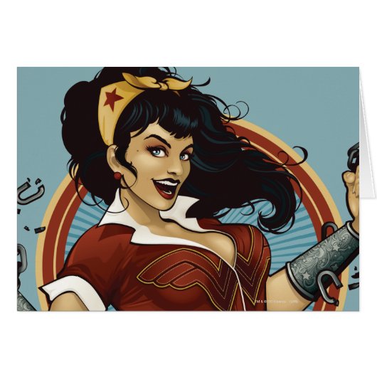 Wonder Woman Bombshell Name Graphic Cards (Front Horizontal)