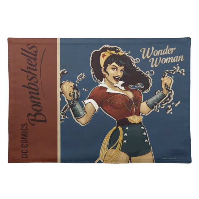 Wonder Woman Bombshell Placemat (Front)