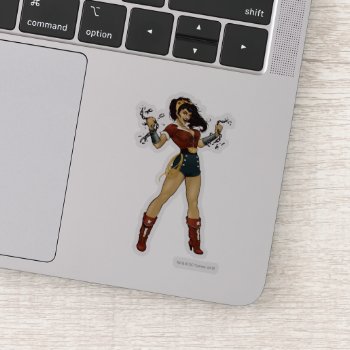 Wonder Woman Bombshell Sticker by wonderwoman at Zazzle