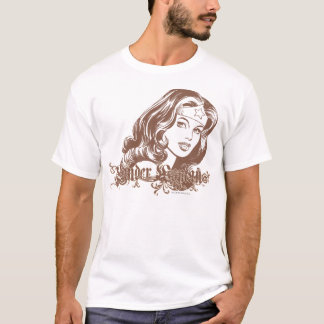 Wonder Woman Brown T-Shirt