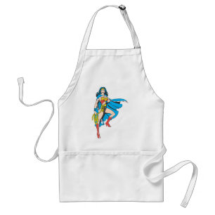Wonder Woman Cape Adult Apron