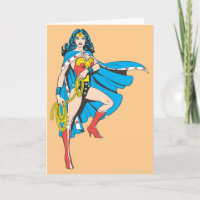 Wonder Woman Cape Card