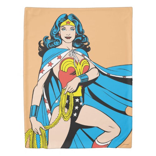 Wonder Woman Cape Duvet Cover