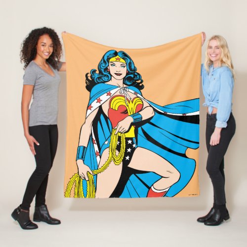 Wonder Woman Cape Fleece Blanket