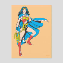 Wonder Woman Cape Postcard