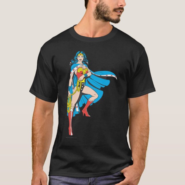 Wonder Woman Cape T-Shirt (Front)